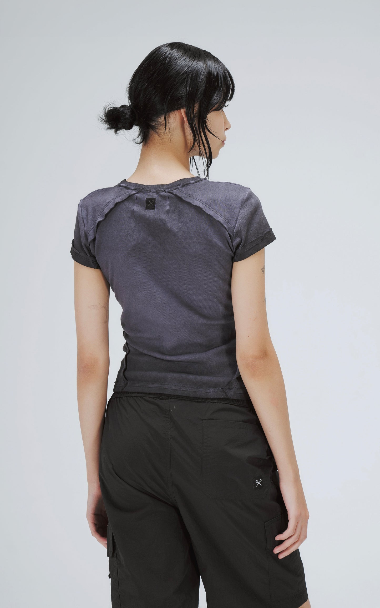 Remera Baby Tee Futuro [ Violeta ]