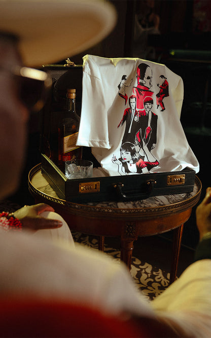 Remera Pulp Fiction [ Blanco ]