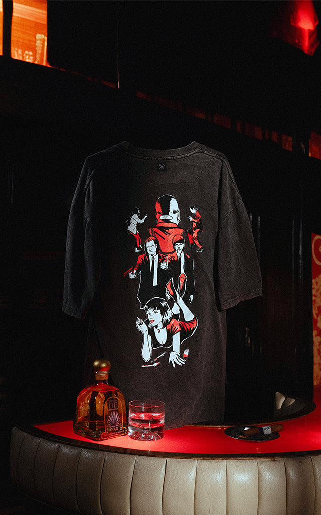 REMERA PULP FICTION [ NEVADO ]