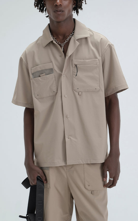 Camisa Soma [ Beige ]