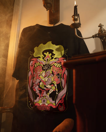 REMERA LOS AMANTES [ NEGRO ]