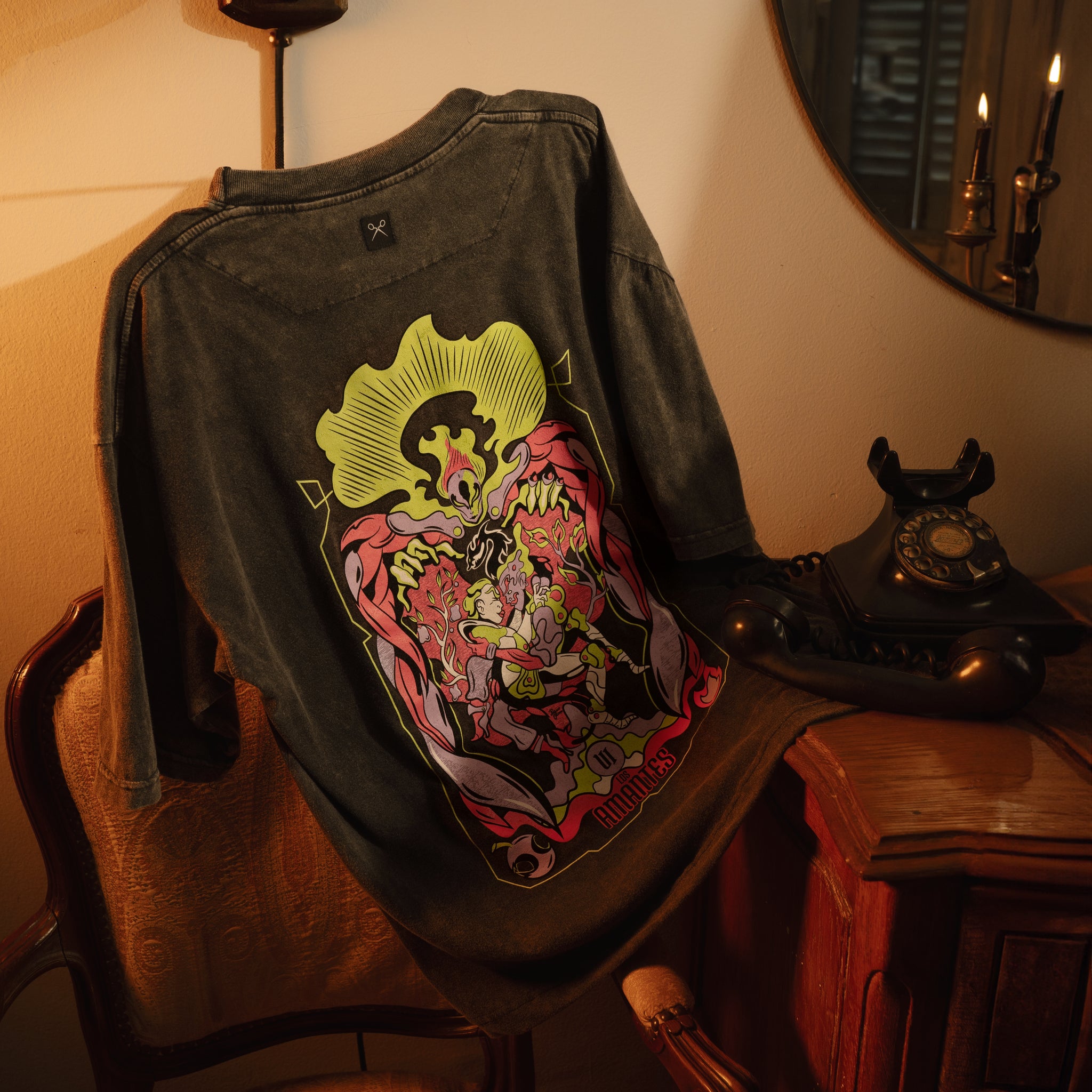 REMERA LOS AMANTES [ NEVADO ]