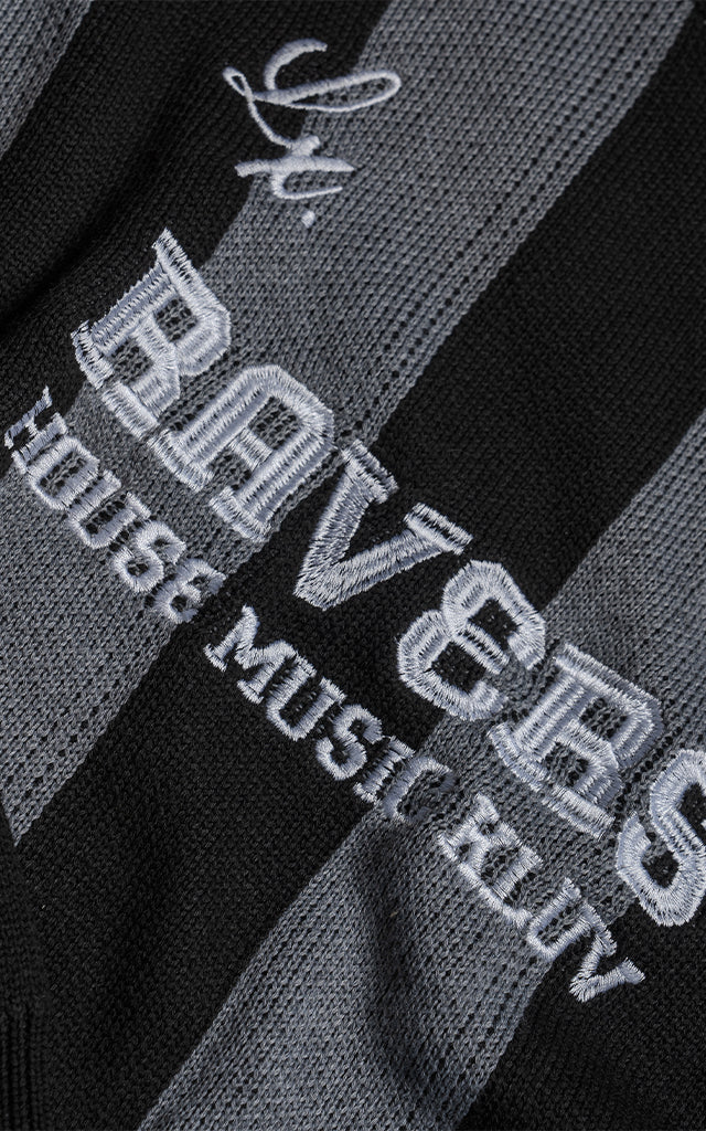 Sweater Ravers Sport 01 [ Negro / Gris ]