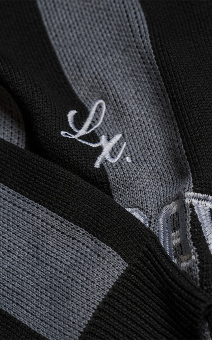 Sweater Ravers Sport 01 [ Negro / Gris ]
