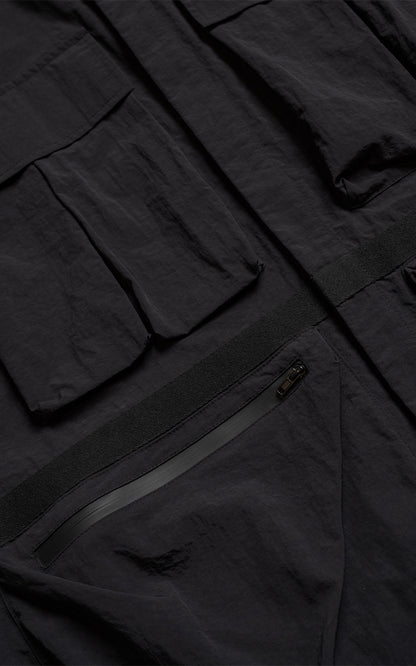 Campera Grid [ Negro ]
