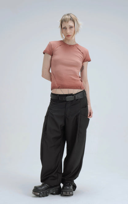 Remera Baby Tee [ Rosa ]