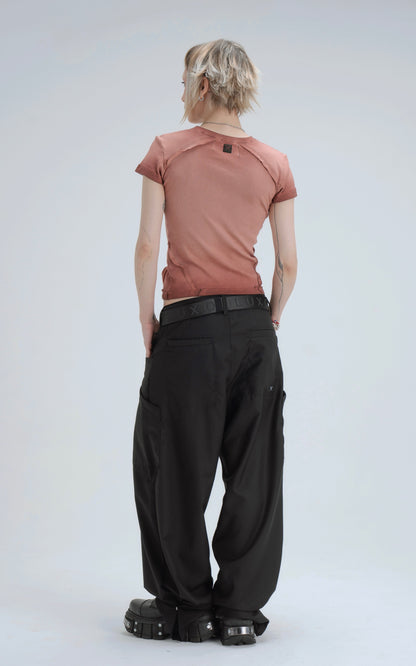Remera Baby Tee [ Rosa ]