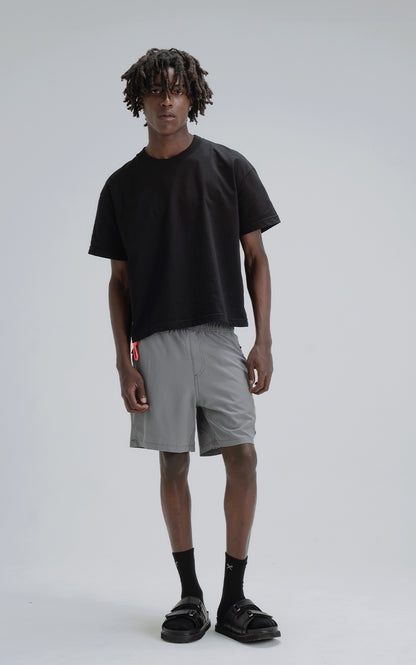 Short Zipper [ Carbon ]