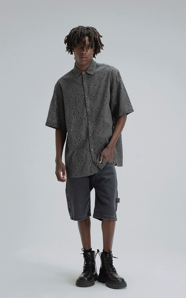 Camisa Dust [ Negro ]