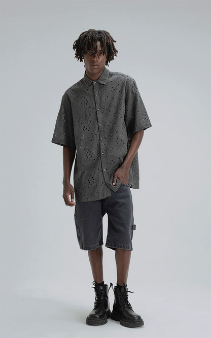Camisa Dust [ Negro ]
