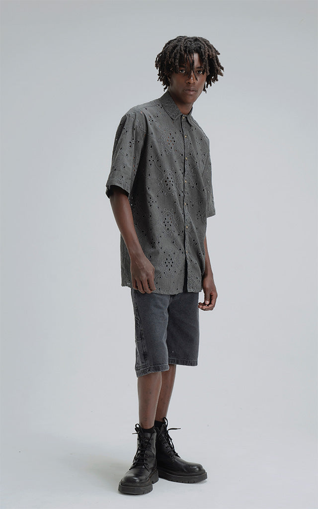 Camisa Dust [ Negro ]
