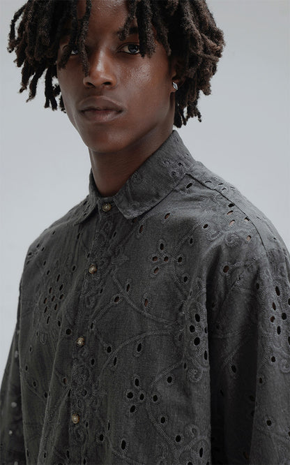 Camisa Dust [ Negro ]