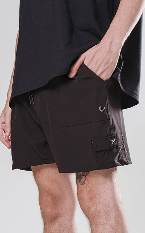 Short Guru [ Negro ]