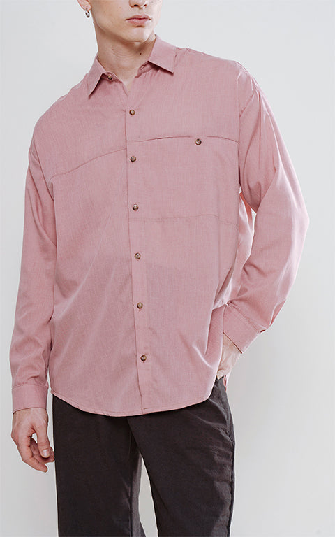 CAMISA ML FRIEDMAN [ROSA]