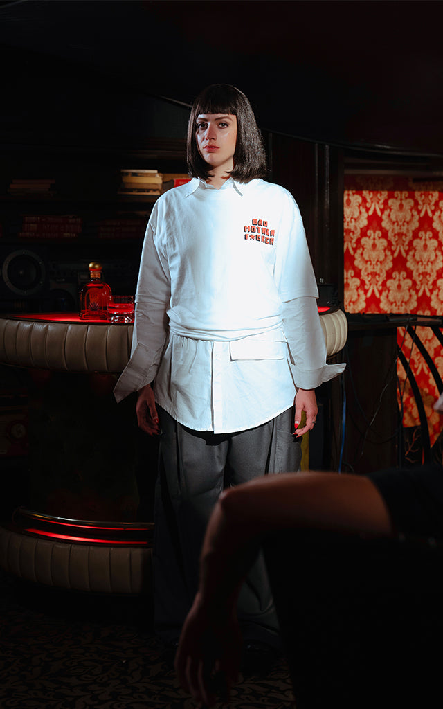 Remera Pulp Fiction [ Blanco ]