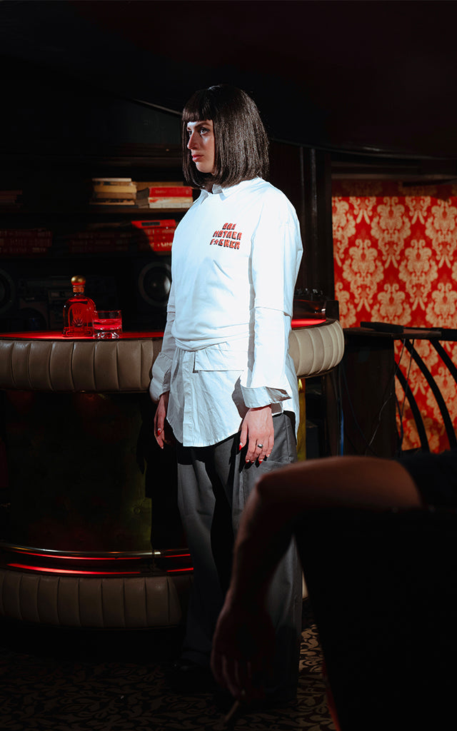 Remera Pulp Fiction [ Blanco ]