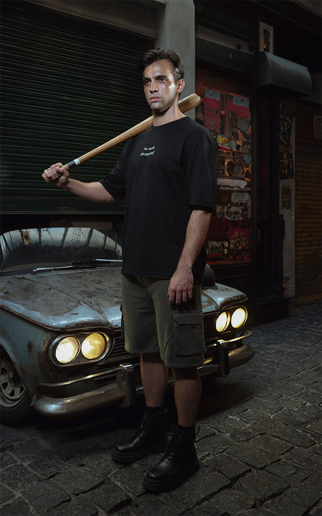 Remera Bastardos [ Negro ]