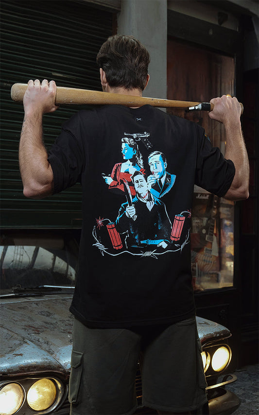 Remera Bastardos [ Negro ]