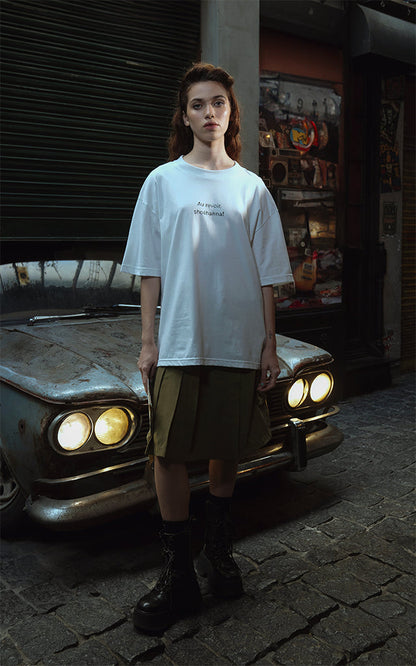 Remera Bastardos [ Blanco ]