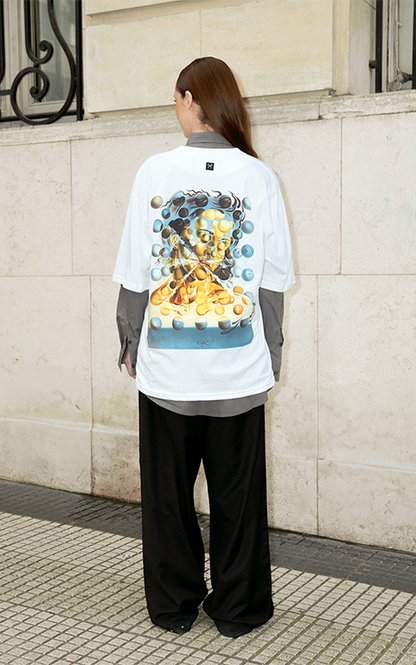Remera Salvador Dalí [ Blanco ]