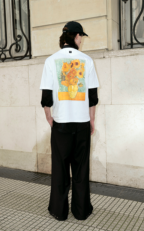 Remera Vincent Van Gogh [ Blanco]
