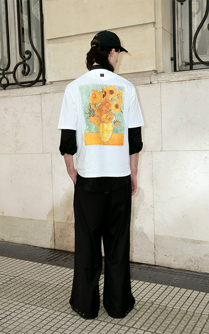 Remera Vincent Van Gogh [ Blanco]
