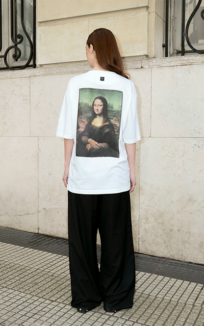 Remera Leonardo Da Vinci [ Blanco ]
