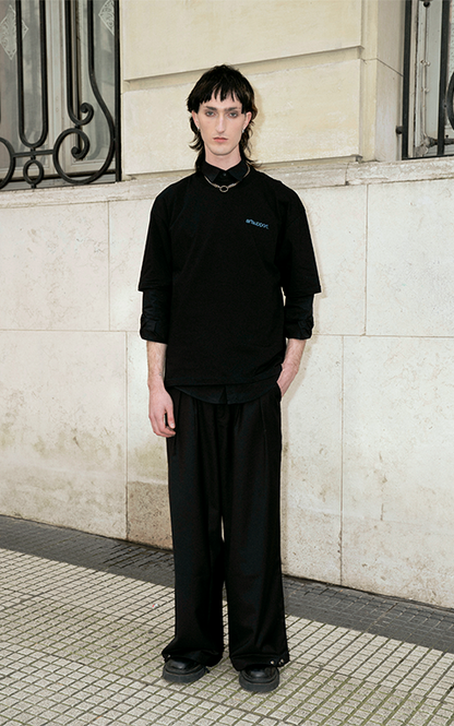 Remera Salvador Dalí [ Negro ]