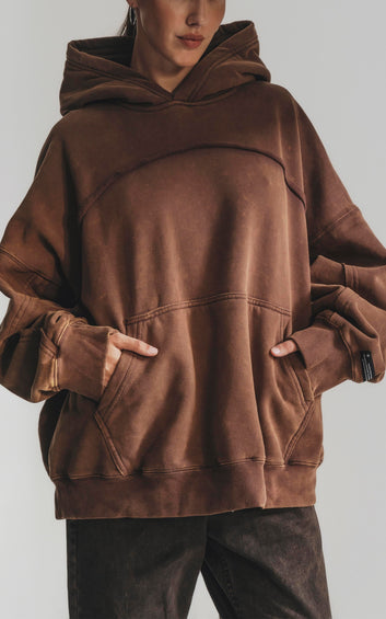 HOODIE FUTURO [ P. CHOCOLATE ]