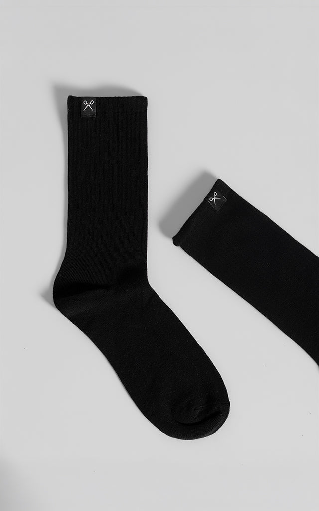Medias P.M. Pack x 2 [ Negro - Negro ]
