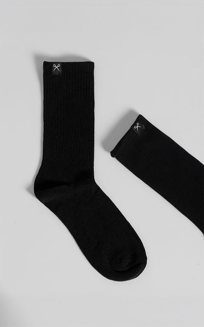 Medias P.M. Pack x 2 [ Negro - Negro ]