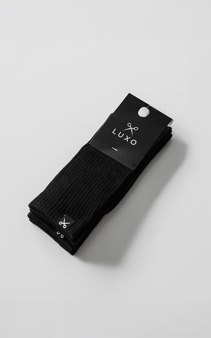 Medias P.M. Pack x 2 [ Negro - Negro ]