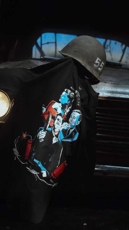 Remera Bastardos [ Negro ]