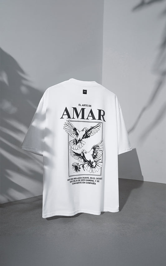 Remera Amar [ Blanco ]