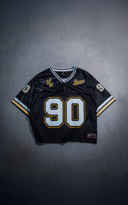 Camiseta Ravers Nfl [ Negro / Amarillo ]