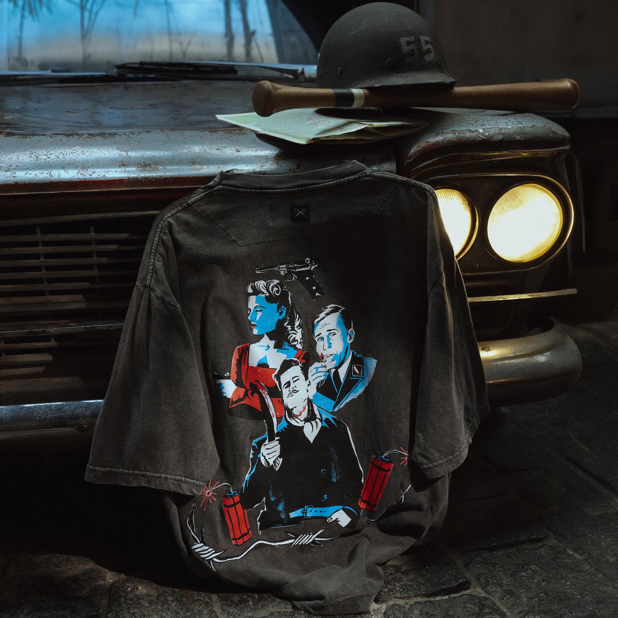 REMERA BASTARDOS [ NEVADO ]