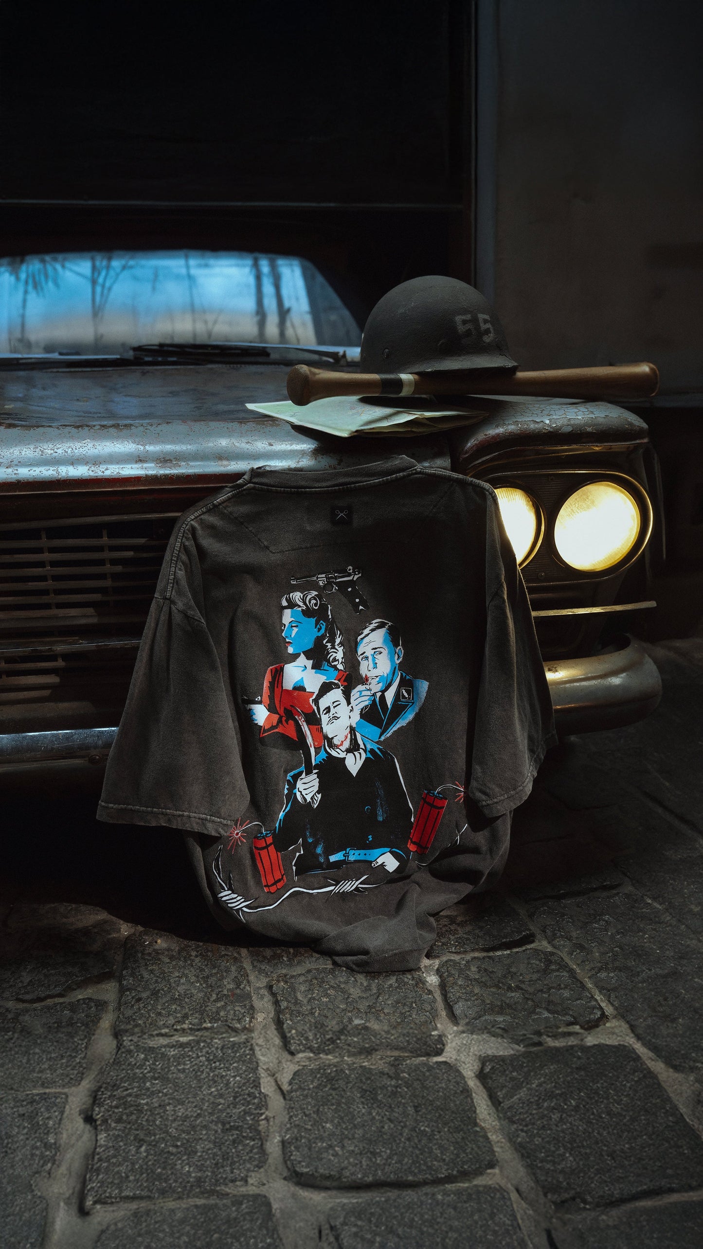 Remera Bastardos [ Nevado ]