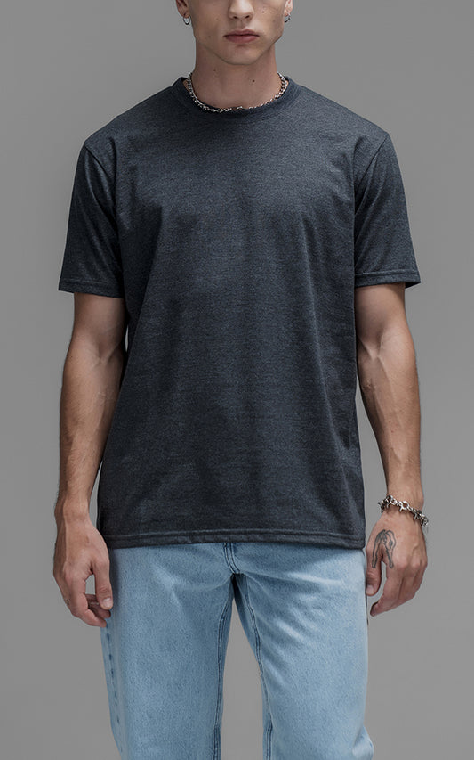 Remera B2basic Premium [ Melange Oscuro ]
