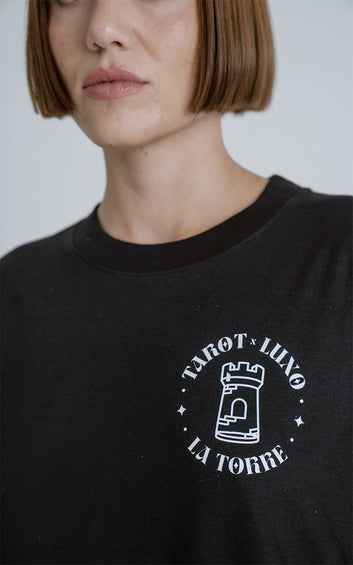 REMERA LA TORRE [ NEGRO ]