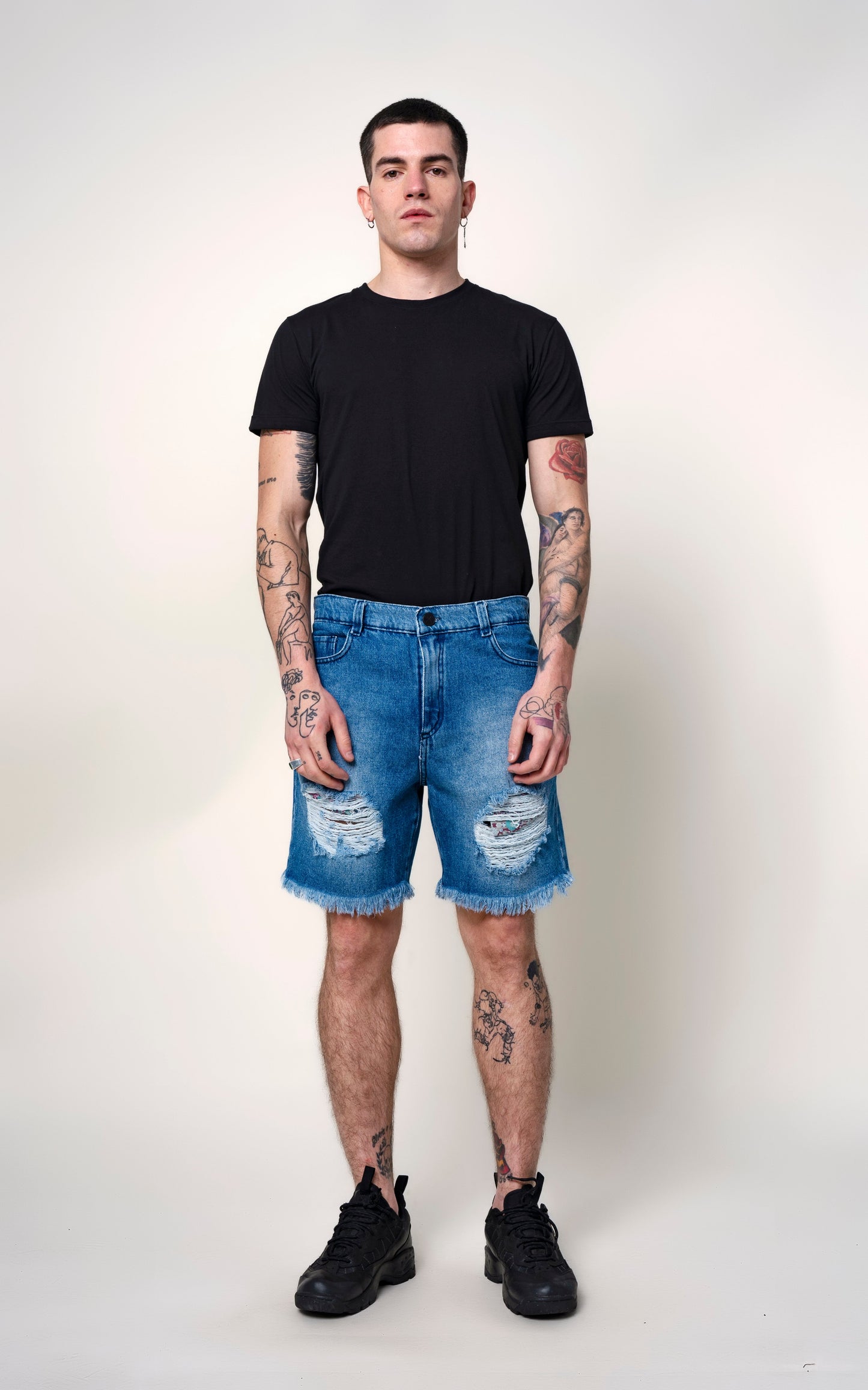 Bermuda Vintage Denim [ Proceso 3]
