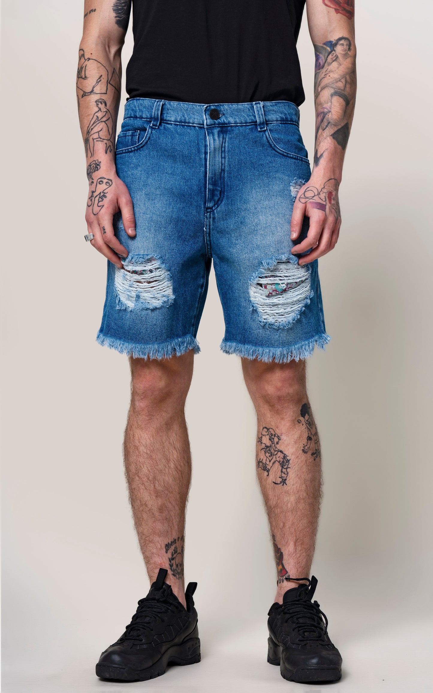 Bermuda Vintage Denim [ Proceso 3]
