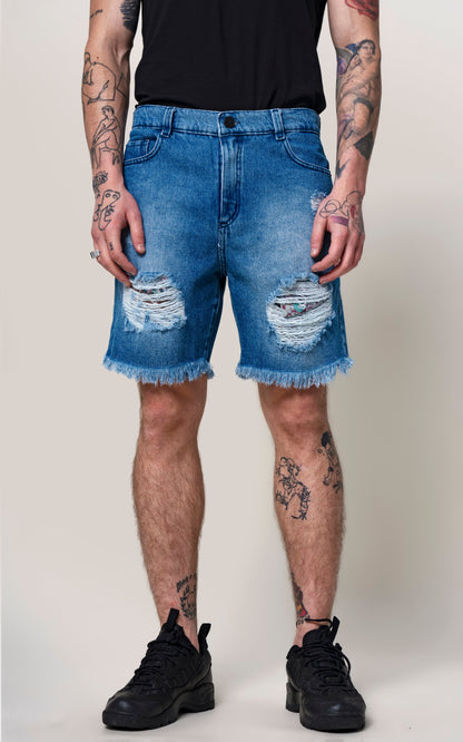 Bermuda Vintage Denim [ Proceso 3]
