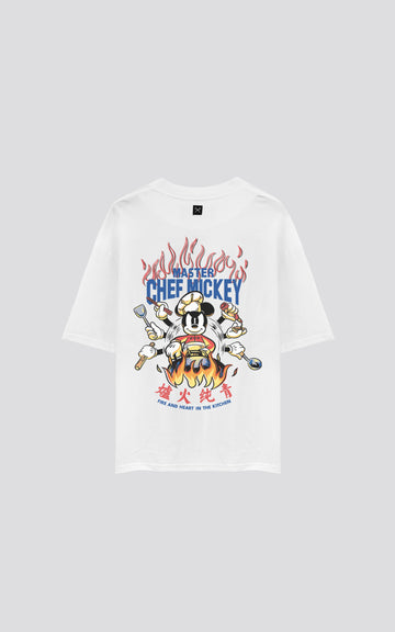 REMERA DISNEY CHEF MICKEY [ BLANCO ]