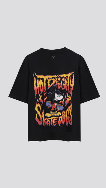 REMERA DISNEY SKATEFLOW [ NEGRO ]