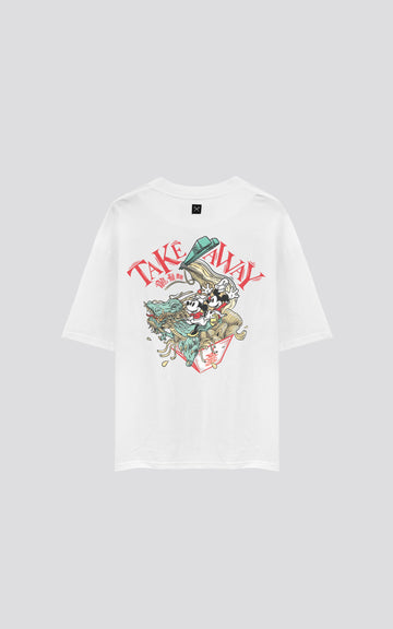 REMERA DISNEY TAKE AWAY [ BLANCO ]