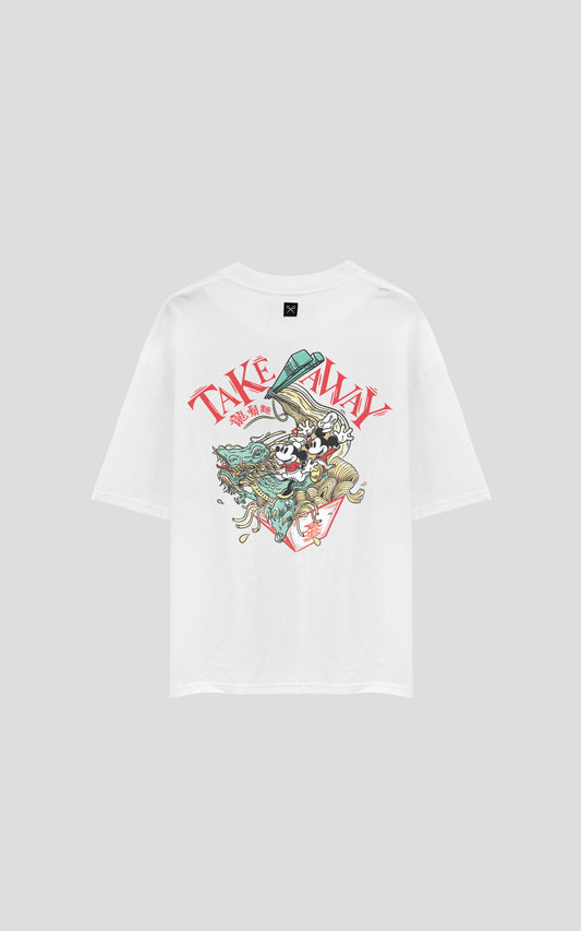 REMERA DISNEY TAKE AWAY [ BLANCO ]