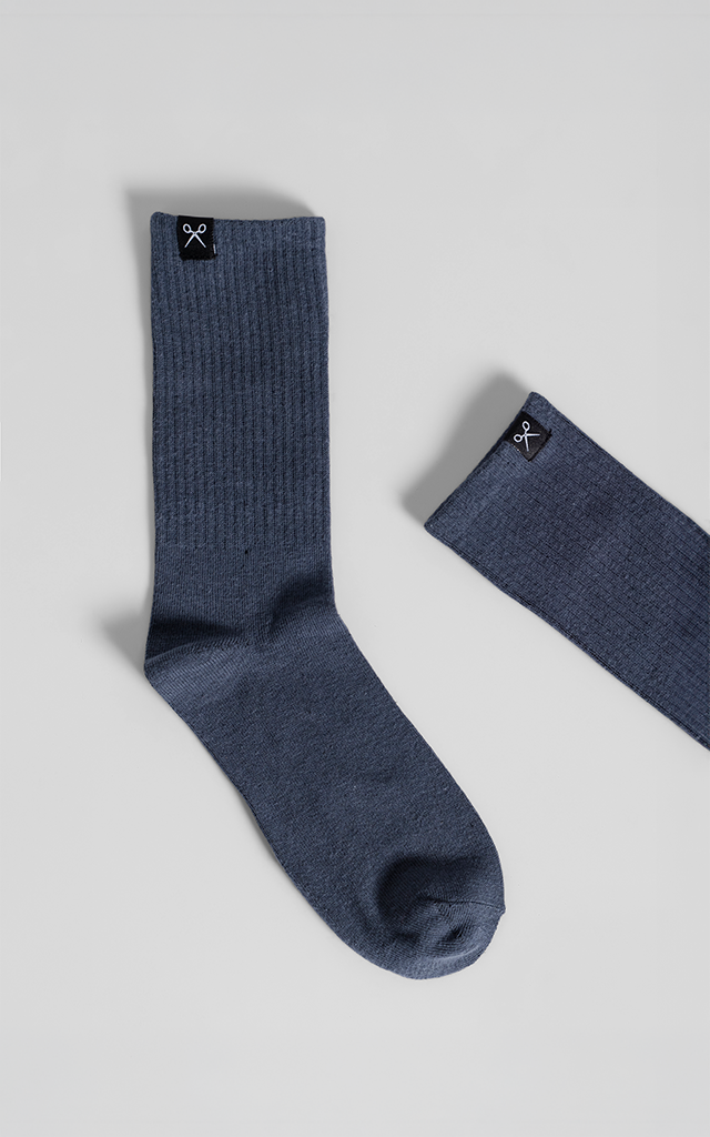 Medias P.M. Pack x 2 [ Negro - Azul ]
