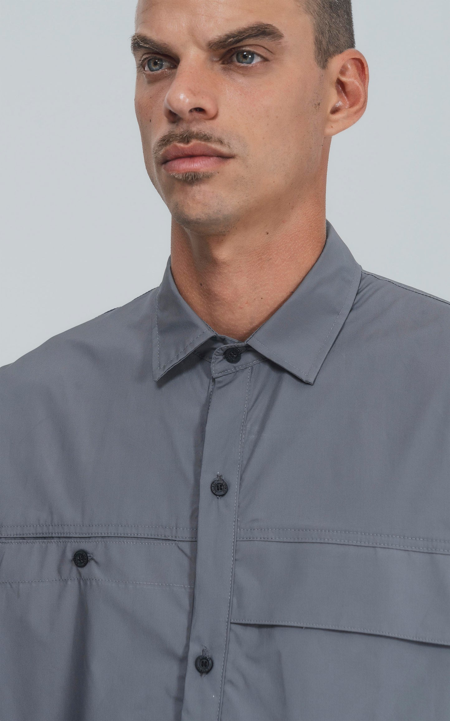 Camisa MC Owner Bis [ Gris ]