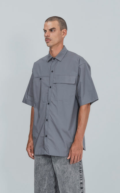 Camisa MC Owner Bis [ Gris ]
