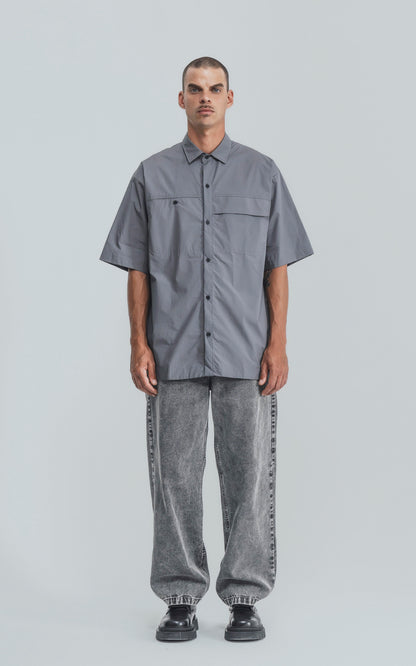 Camisa MC Owner Bis [ Gris ]